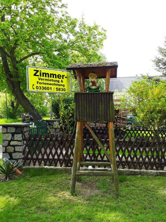 Pension Zum Weissen Hirsch Reitwein Exterior photo